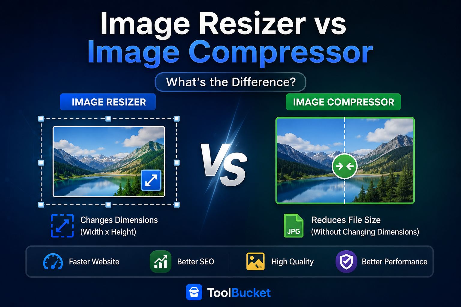 Example of image resizing